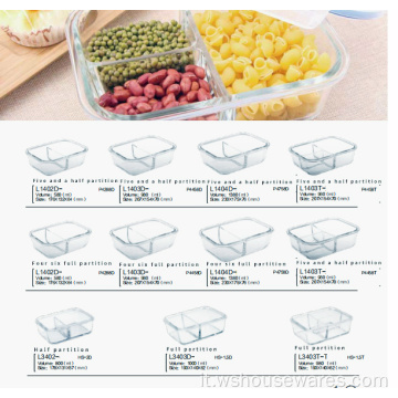 Mantenenza da cucina in vetro riutilizzabile